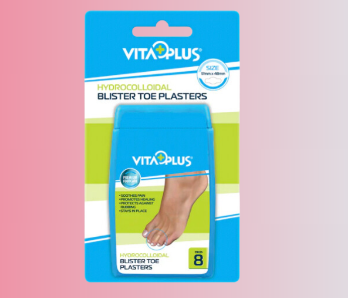Hydrocolloid Plaster Blister Toe - 8 Units