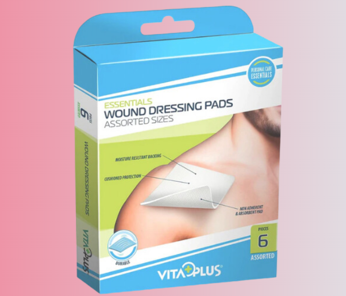 Wound Dressing Pad Assorted - 6 Units